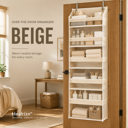 🔥 TODAY’S SPECIAL OFFER | UNITEM® Over the Door Organizer with Pockets for Bedroom, Bathroom, Nursery & Closet Storage